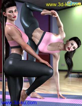 3D打印模型Z So Flexible Props and Poses for Genesis 3 and 8的图片