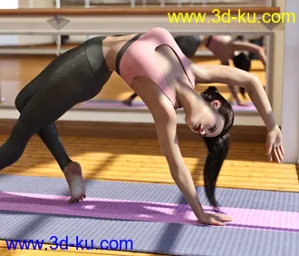 3D打印模型Z So Flexible Props and Poses for Genesis 3 and 8的图片