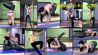 3D打印模型Z So Flexible Props and Poses for Genesis 3 and 8的图片