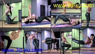3D打印模型Z So Flexible Props and Poses for Genesis 3 and 8的图片