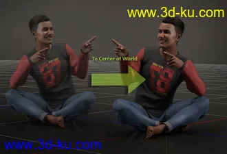 3D打印模型Zero Pose Utility Presets for Genesis 8 and 8.1的图片