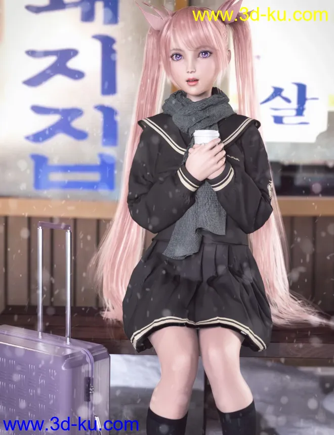 Kanade 8,DAZ模型G8的图片1