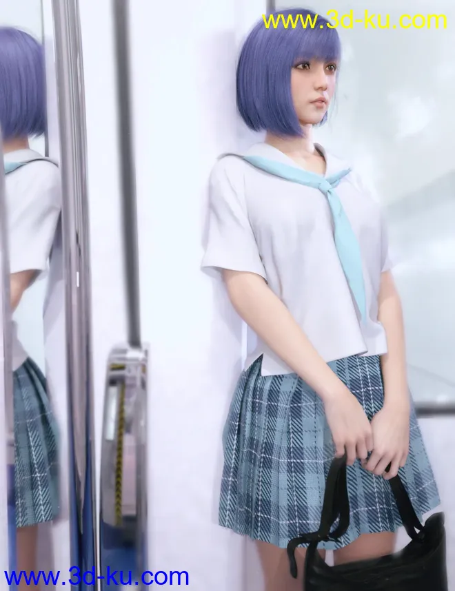 CO Ichigo and Ichigo Hair,DAZ模型G8的图片4