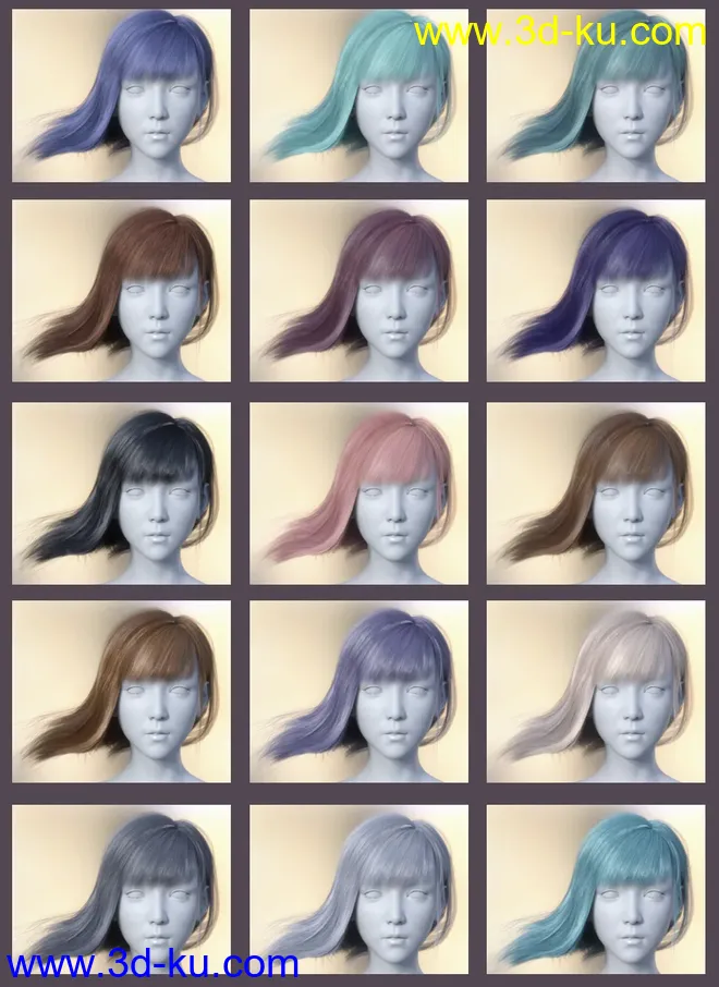 CO Ichigo and Ichigo Hair,DAZ模型G8的图片6