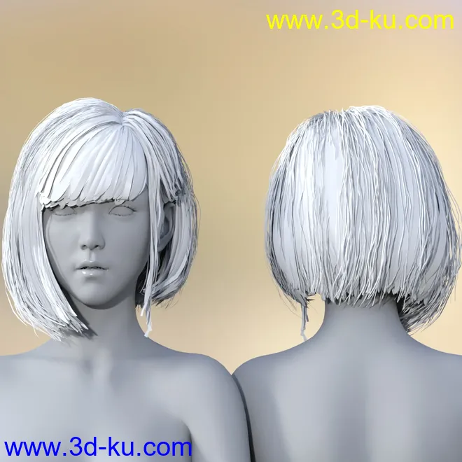CO Ichigo and Ichigo Hair,DAZ模型G8的图片7