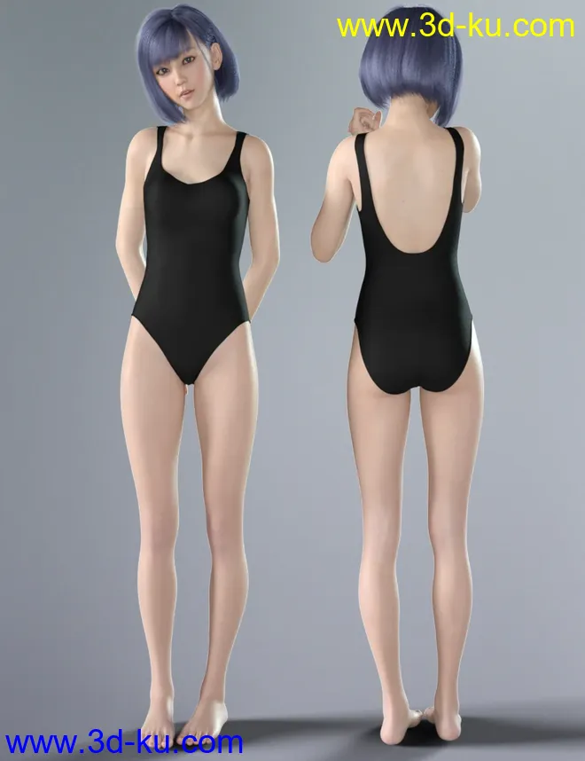 CO Ichigo and Ichigo Hair,DAZ模型G8的图片8