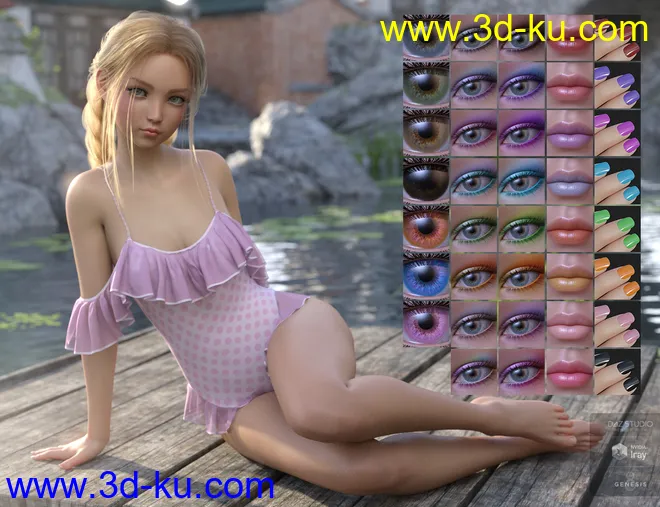 Kanade 8 Pro,DAZ模型G8的图片17