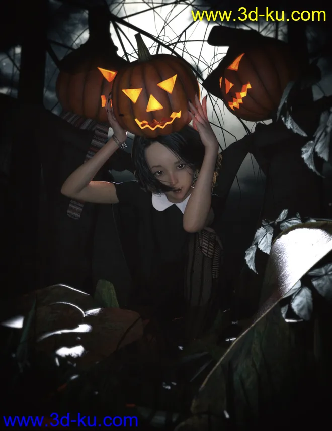 Miya and Face Morphs,DAZ模型G8的图片4