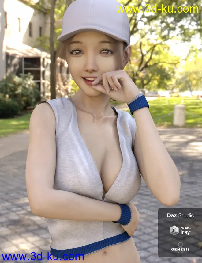 Yiyi and Expressions,DAZ模型G8的图片7