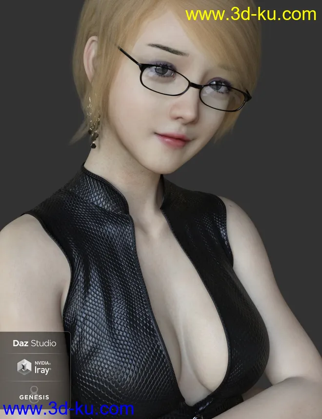 Yiyi and Expressions,DAZ模型G8的图片8