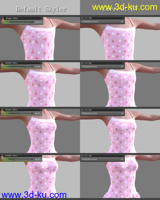 GaoDan Swimwear,DAZ模型G3的图片6