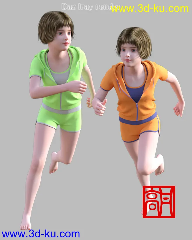 GaoDan Sportswear,DAZ模型G3的图片3