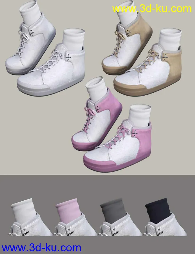 dForce Jumper Uniform,DAZ模型G8的图片5
