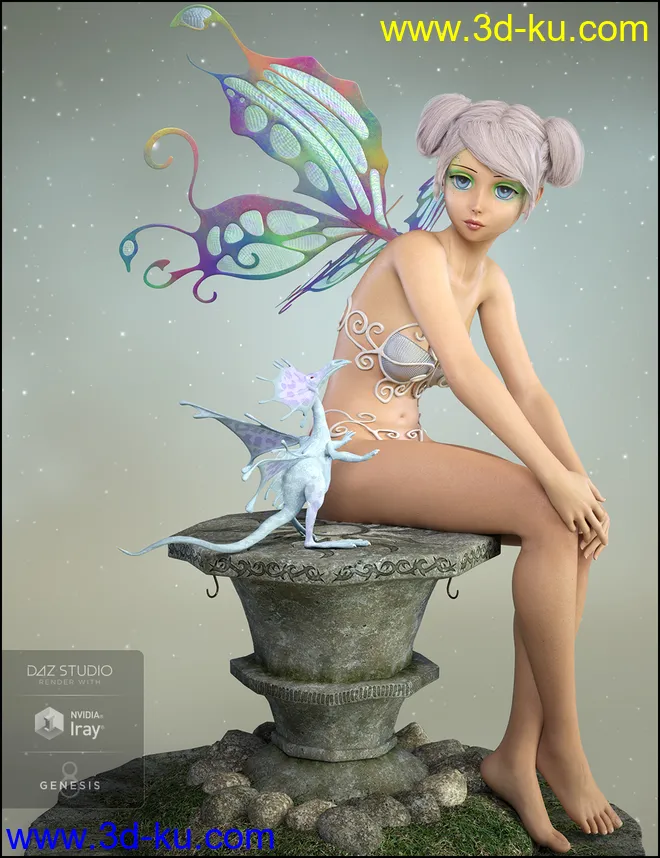 FeiFae for Sakura 8,DAZ模型的图片2