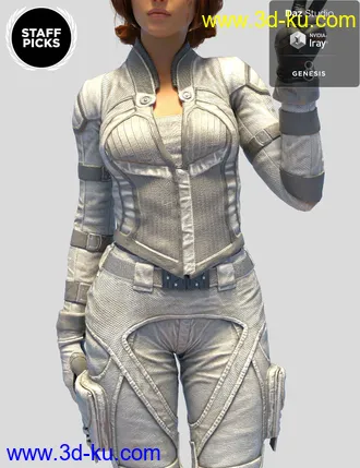 3D打印模型3RFD Suit for Genesis 8 Female的图片