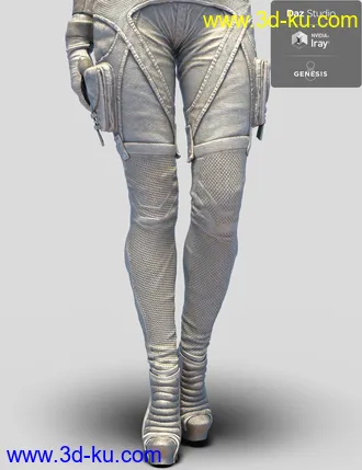 3D打印模型3RFD Suit for Genesis 8 Female的图片