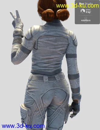 3D打印模型3RFD Suit for Genesis 8 Female的图片