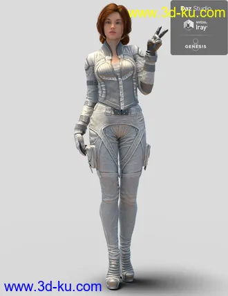 3D打印模型3RFD Suit for Genesis 8 Female的图片