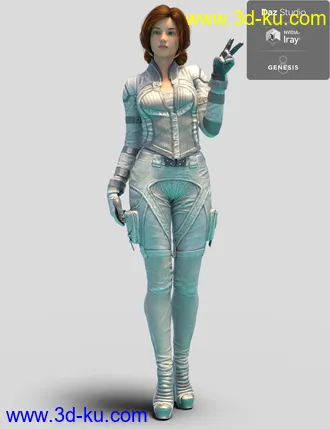 3D打印模型3RFD Suit for Genesis 8 Female的图片