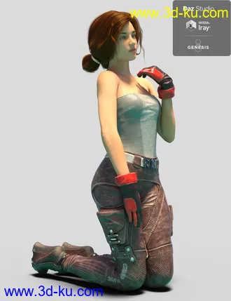 3D打印模型3RFD Suit for Genesis 8 Female的图片
