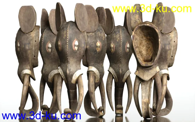 7 African Masks模型的图片3