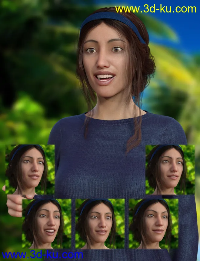A Good Day - Dialable Expressions for Genesis 8 Female模型的图片5