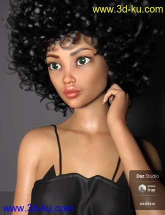 3D打印模型Africa for Genesis 8 Female的图片