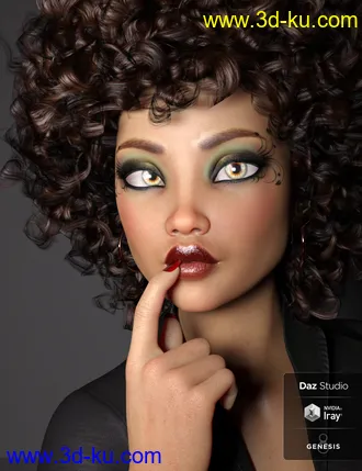 3D打印模型Africa for Genesis 8 Female的图片