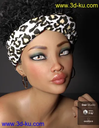 3D打印模型Africa for Genesis 8 Female的图片