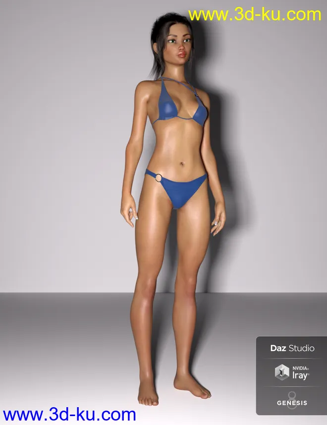 Africa for Genesis 8 Female模型的图片9