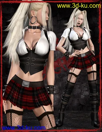 3D打印模型After School 2 for Genesis 2 Female(s) and V4的图片