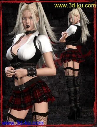 3D打印模型After School 2 for Genesis 2 Female(s) and V4的图片