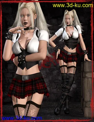 3D打印模型After School 2 for Genesis 2 Female(s) and V4的图片