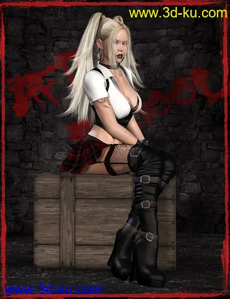 3D打印模型After School 2 for Genesis 2 Female(s) and V4的图片