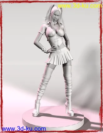 3D打印模型After School 2 for Genesis 2 Female(s) and V4的图片