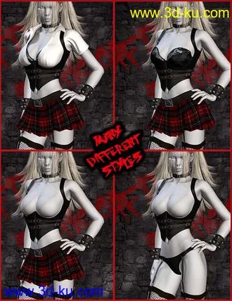 3D打印模型After School 2 for Genesis 2 Female(s) and V4的图片