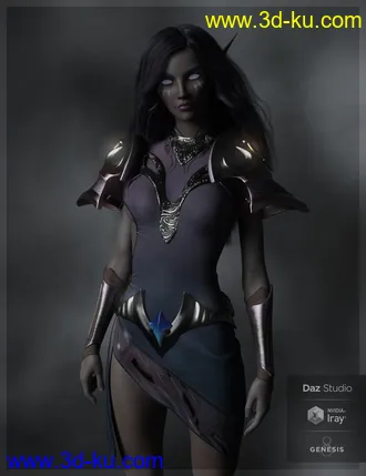 3D打印模型Alidreaux for Genesis 8 Female的图片