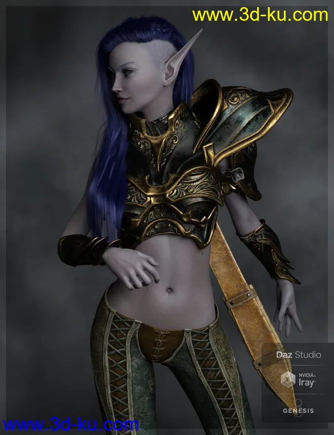 Alidreaux for Genesis 8 Female模型的图片6