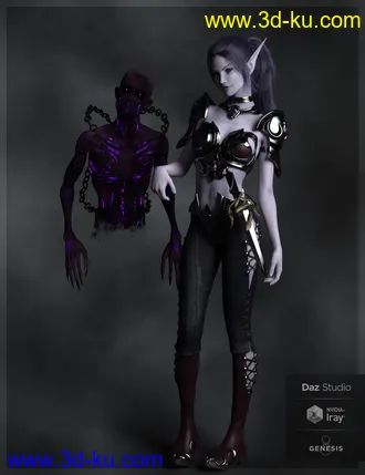 3D打印模型Alidreaux for Genesis 8 Female的图片