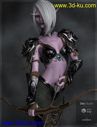 3D打印模型Alidreaux for Genesis 8 Female的图片