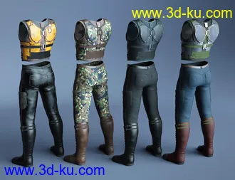 3D打印模型Alliance Defense Outfit Textures的图片