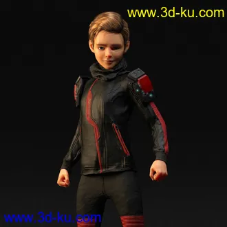 3D打印模型Almar Outfit for Genesis 8 Male dforce Daz Studio的图片