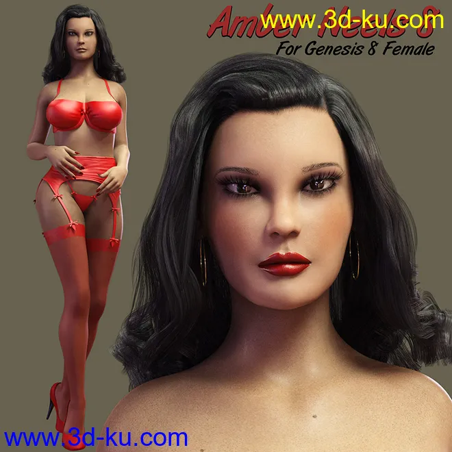 Amber Neels 8 For G8F模型的图片1