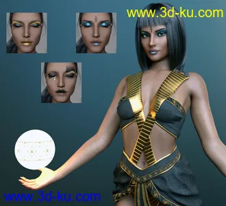 3D打印模型Anat for Genesis 8 Female的图片