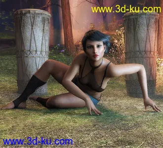 3D打印模型Anat for Genesis 8 Female的图片