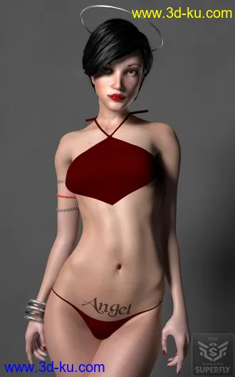 3D打印模型Angel La Femme的图片
