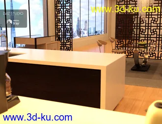 3D打印模型Apartment Kitchen的图片