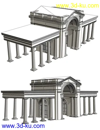 3D打印模型Arcade di Janus的图片