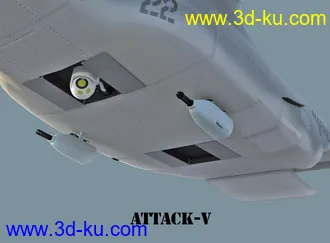 3D打印模型Attack V的图片