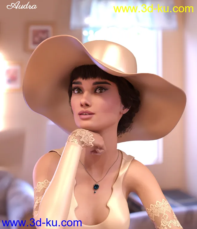 Audra for Genesis 8 Female模型的图片1
